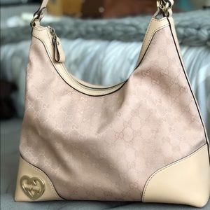 GG Pattern Blush Gucci Shoulder Bag